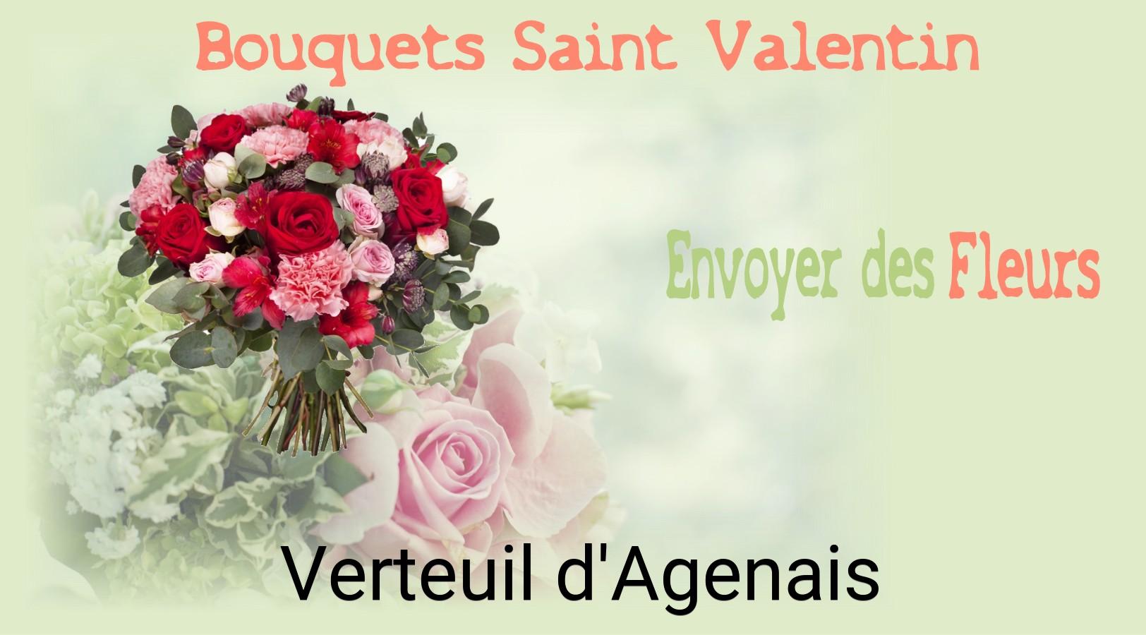 Roses de Saint-Valentin livrées à Verteuil-d'Agenais